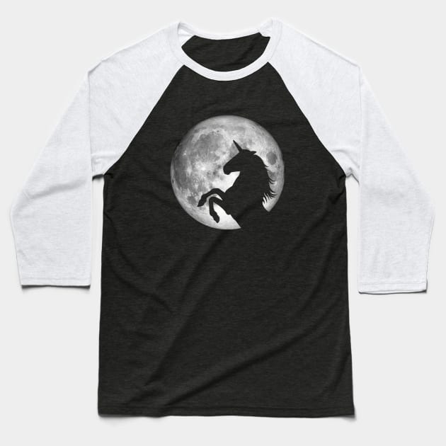 The Baron and the Moon Baseball T-Shirt by Modest_Mouser